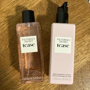 Victorias Secret Tease lotion and spray